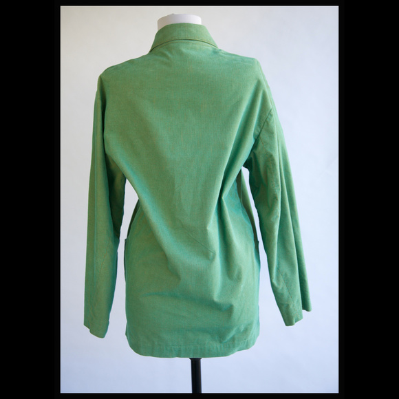 Industria Italian light cord barn green jacket - Picture 4 of 4
